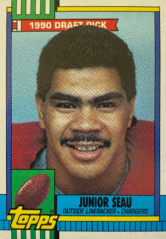 Junior Seau Football Card Belts