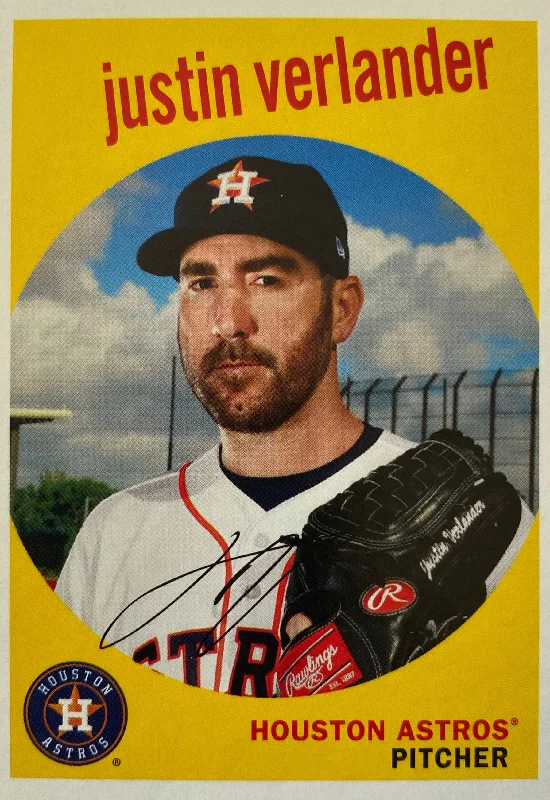 Justin Verlander Baseball Card Belts