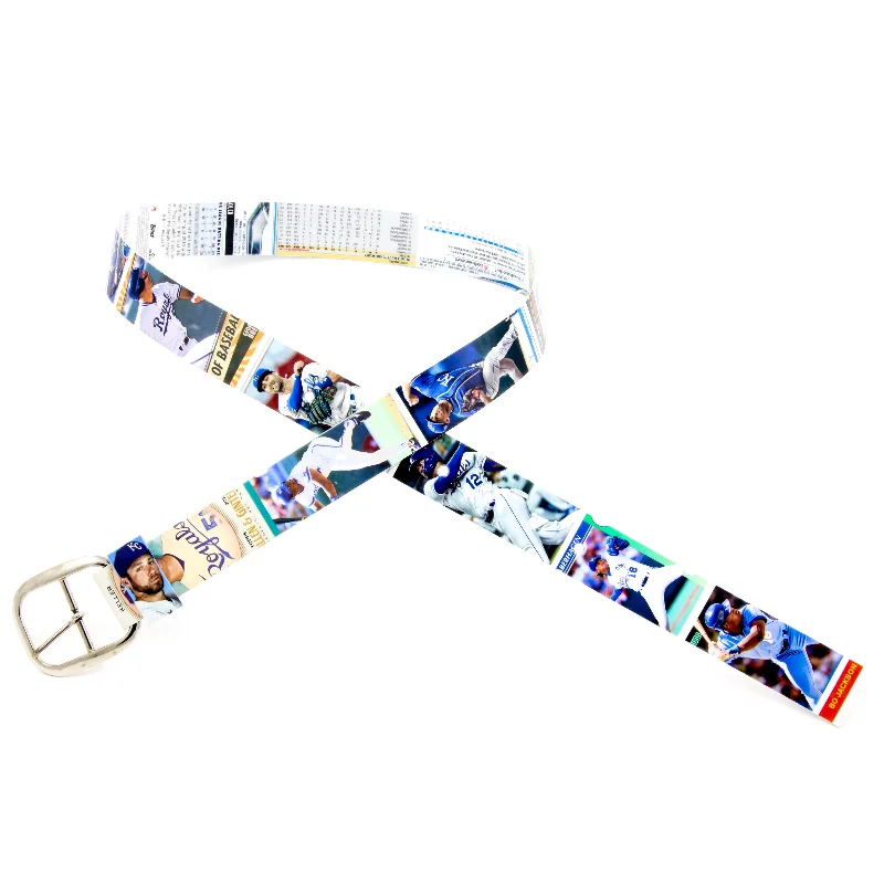 Kansas City Royals Baseball Card Belt #5