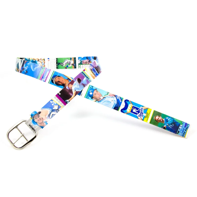 Kansas City Royals Junk Wax Baseball Card Belt