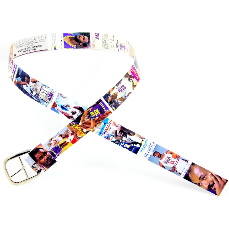 Karl Malone Basketball Card Belt