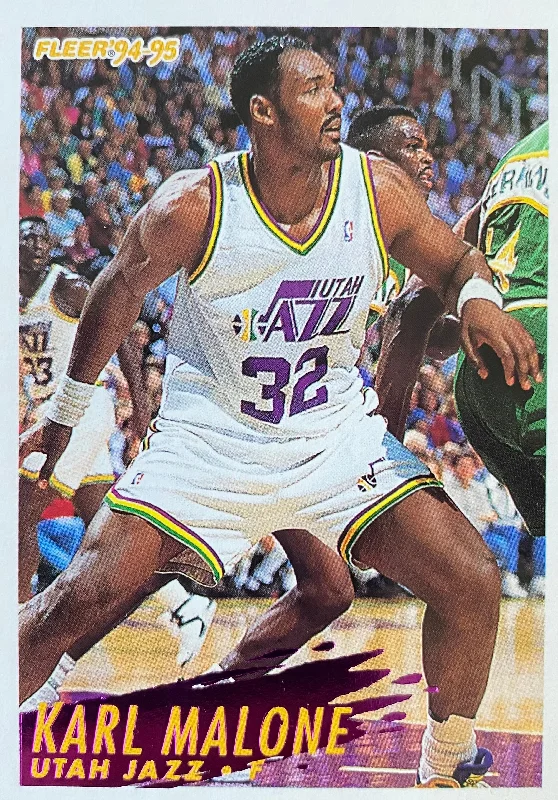 Karl Malone Basketball Card Belts