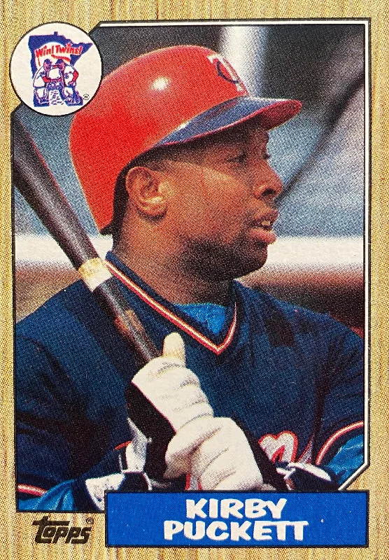 Kirby Puckett Baseball Card Belts