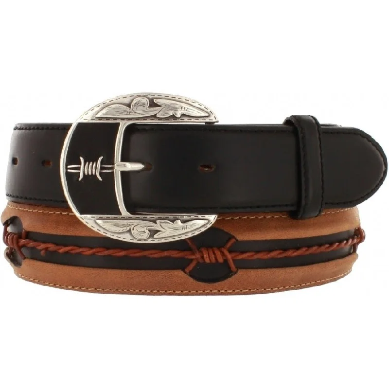 Leegin Mens Fenced In Belts Black Style C10813