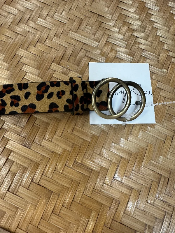 Leopard Double O Buckle