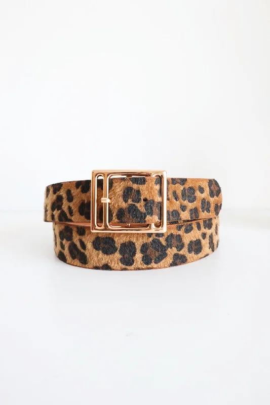 Lucille Leopard Belt