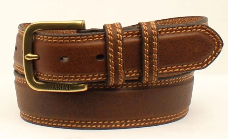 MF WESTERN ARIAT MENS BROWN BELT Style A1035702