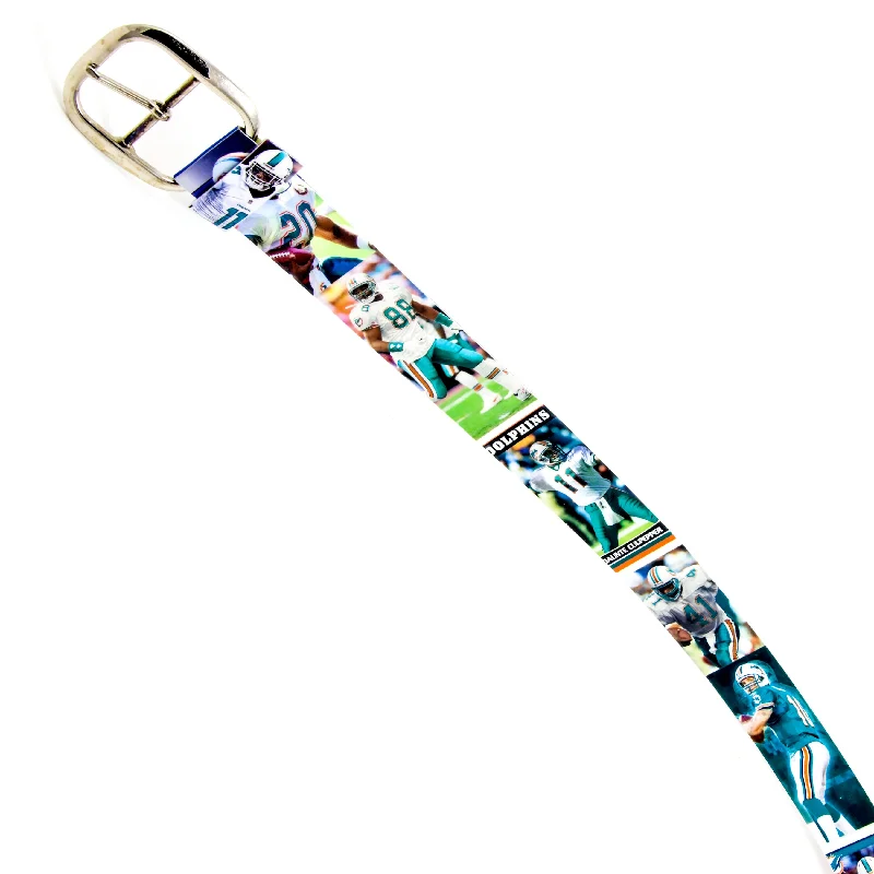 Miami Dolphins Football Card Belt #7