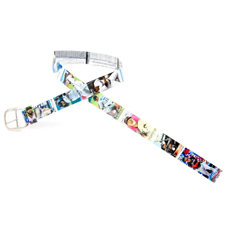 Miami Marlins Baseball Card Belt #2