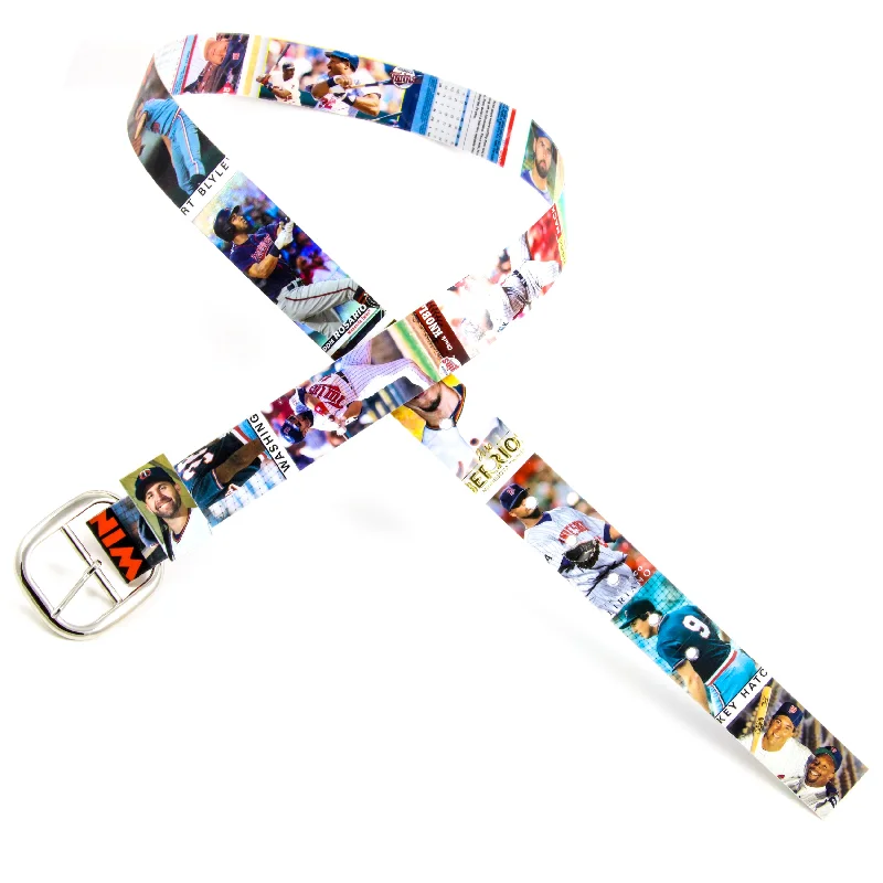 Minnesota Twins Baseball Card Belt