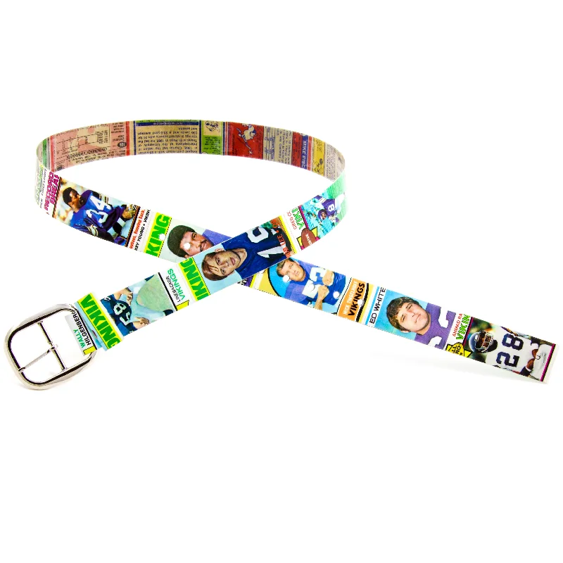 Minnesota Vikings Football Card Belt