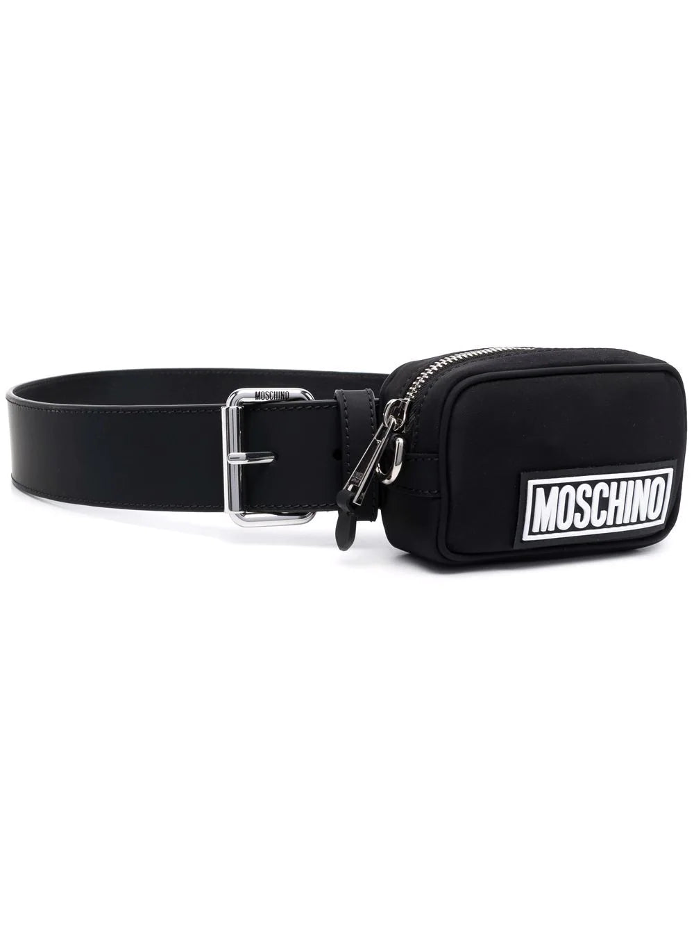 Moschino Black Belt Bag