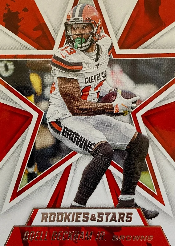 Odell Beckham Jr. Browns Football Card Belts