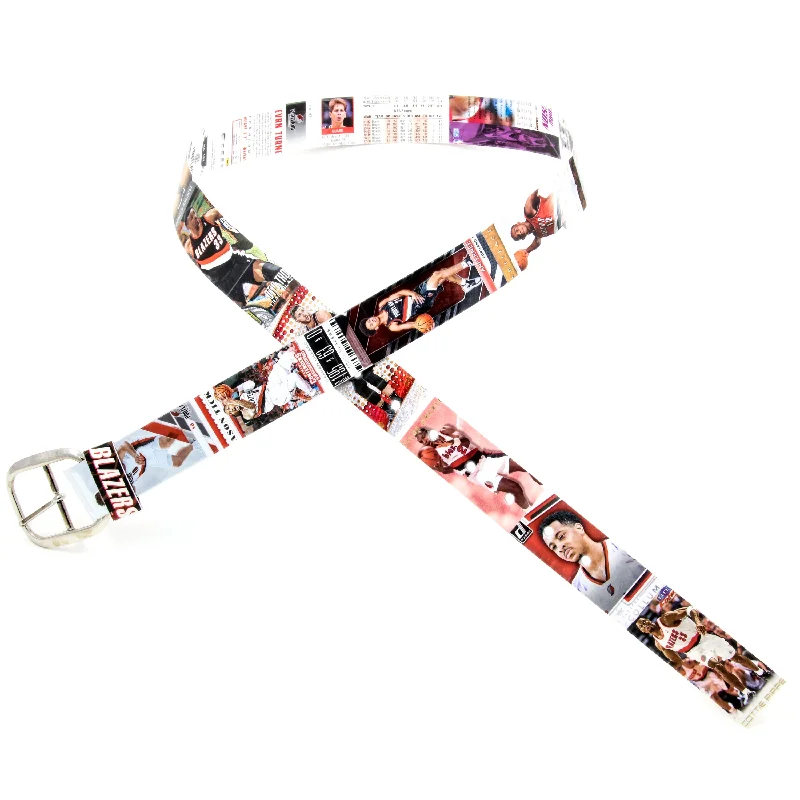 Portland Trail Blazers Basketball Card Belt #5