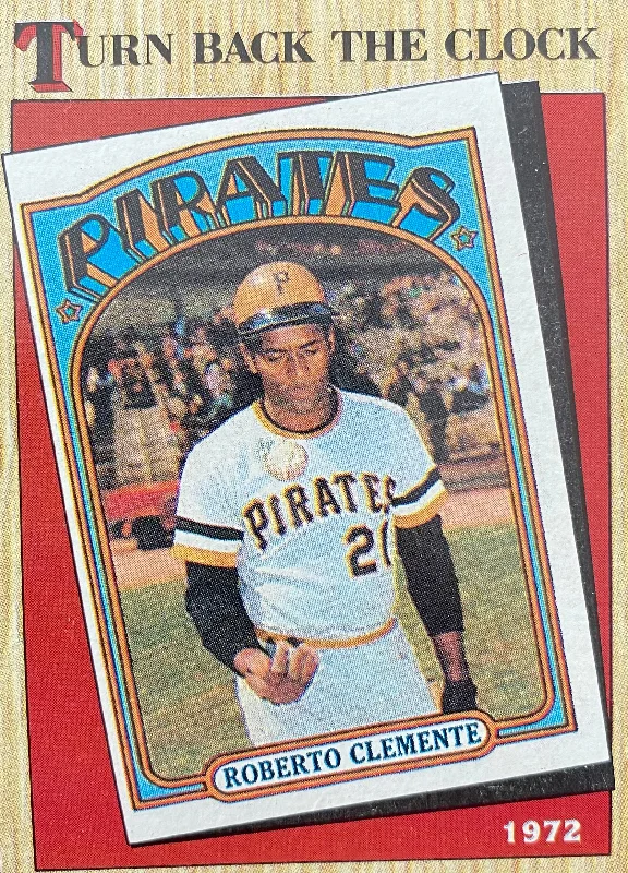 Roberto Clemente Replica Baseball Card Belts