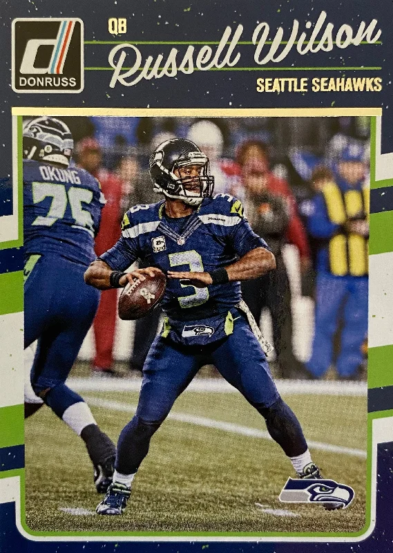 Russell Wilson Seahawks Football Card Belts