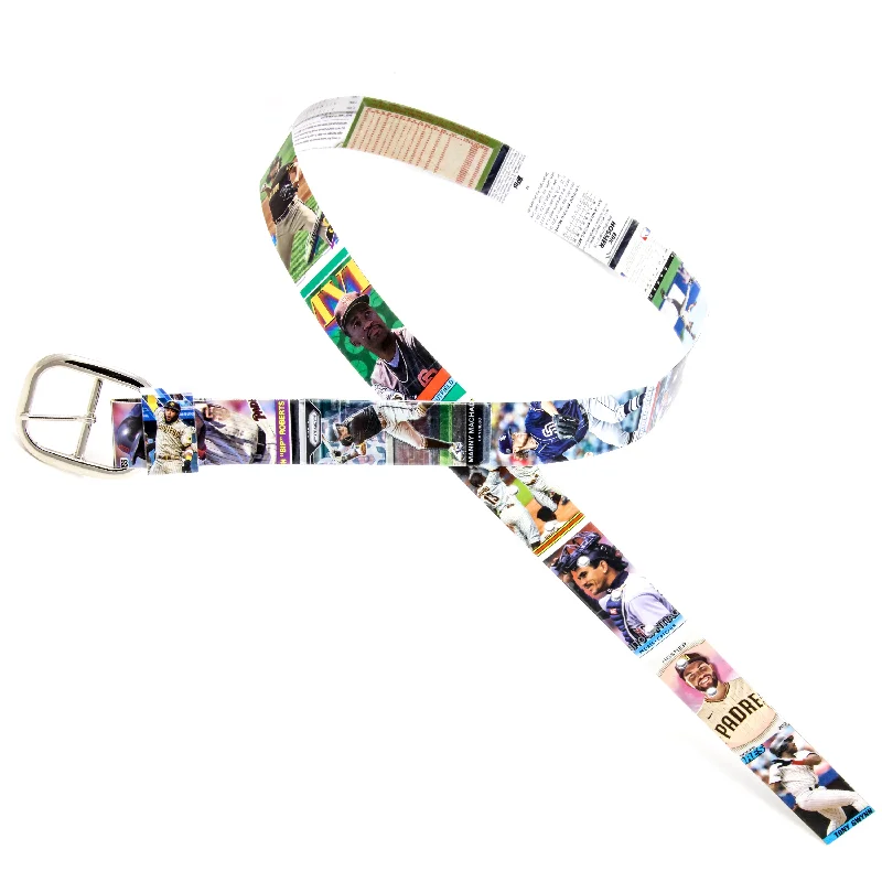 San Diego Padres Baseball Card Belt #10