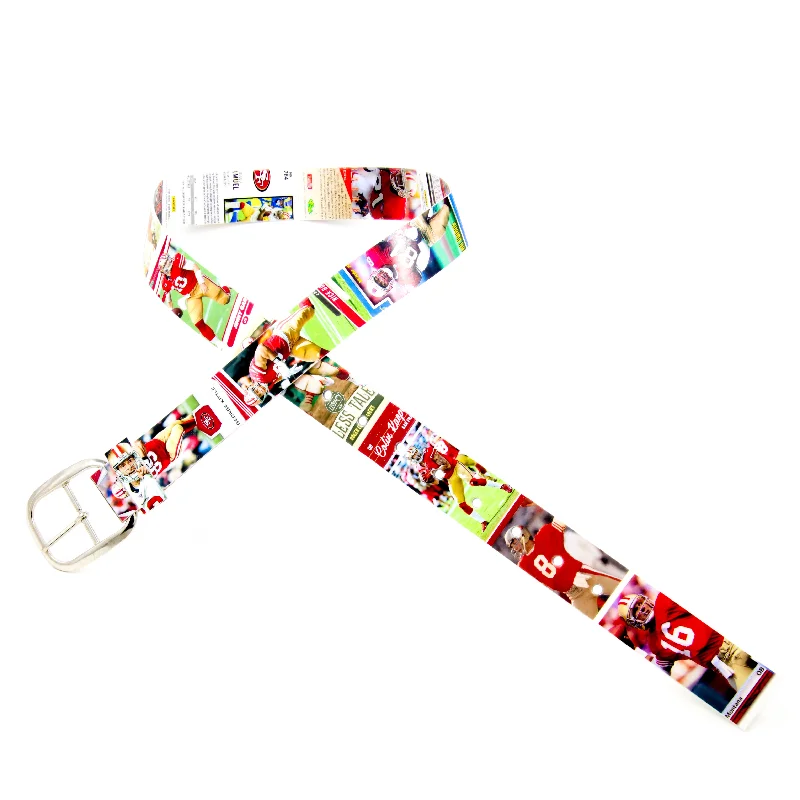 San Francisco 49ers Football Card Belt #6