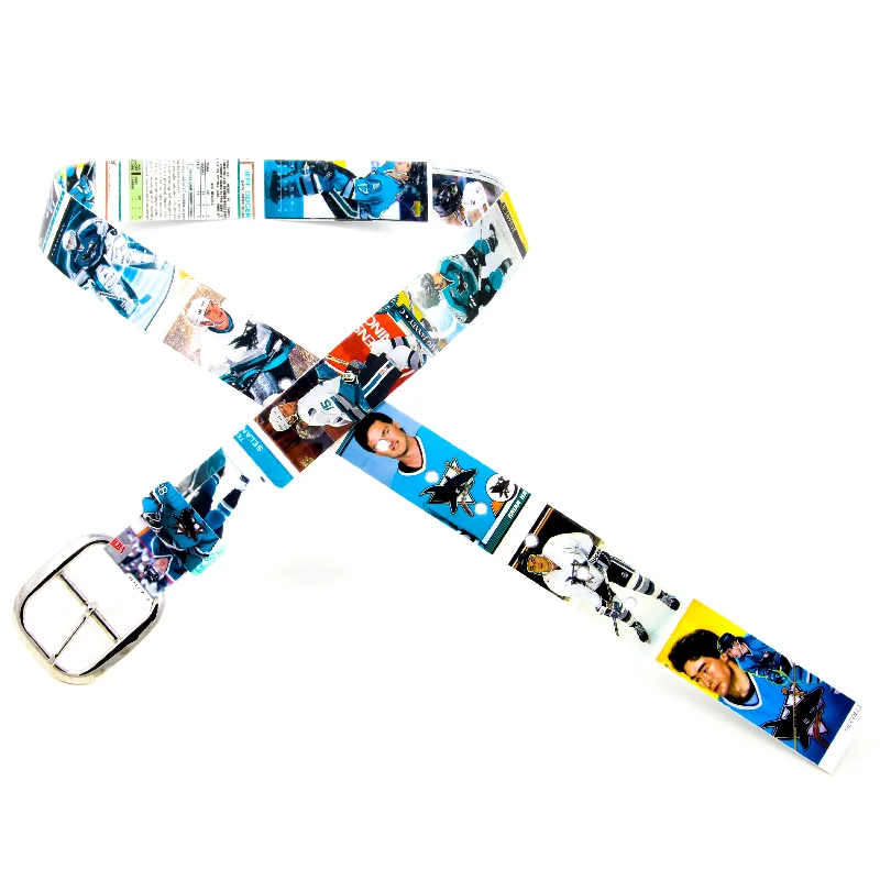 San Jose Sharks Hockey Card Belt #3