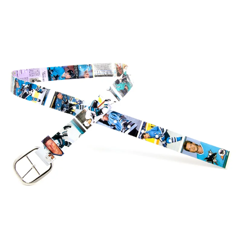 San Jose Sharks Hockey Card Belt