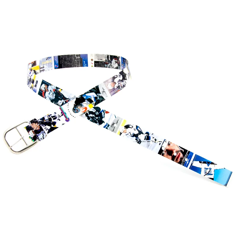 Tampa Bay Lightning Hockey Card Belt