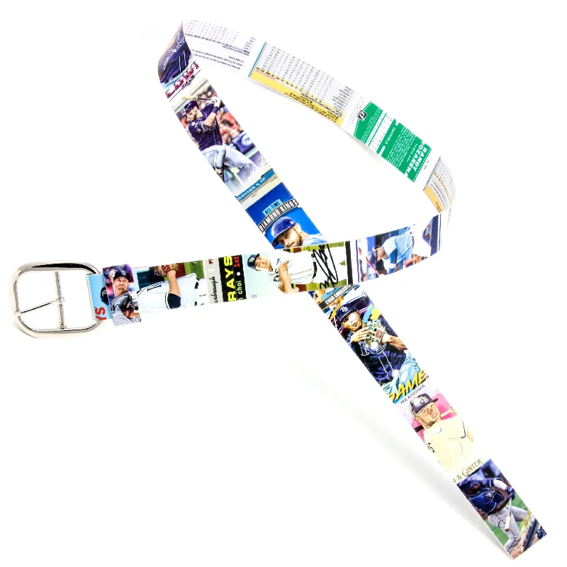 Tampa Bay Rays Baseball Card Belt #8