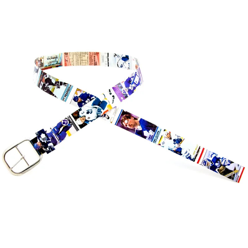 Toronto Maple Leafs Hockey Card Belt