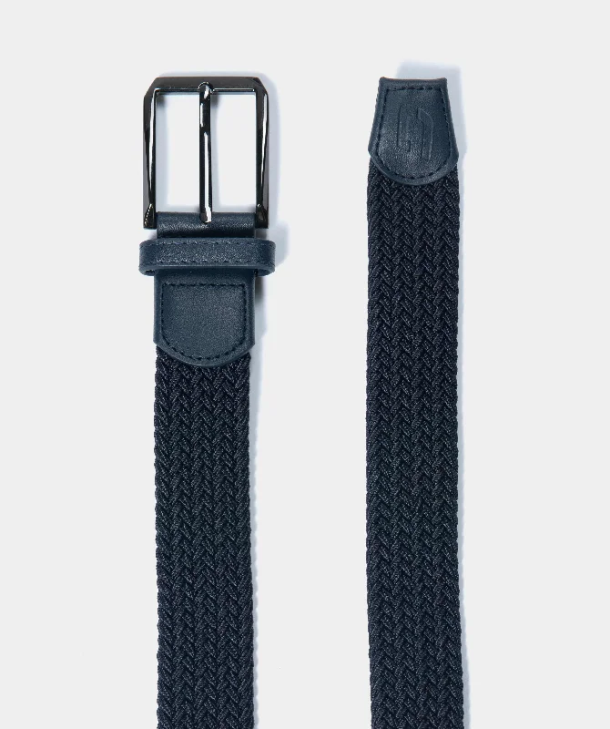 TOUR WEBBED BELT - NAVY