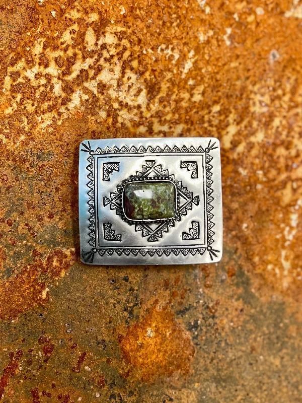 Western Eyes Belt Buckle